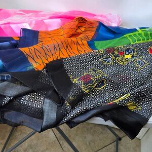 3 Large Scarfs